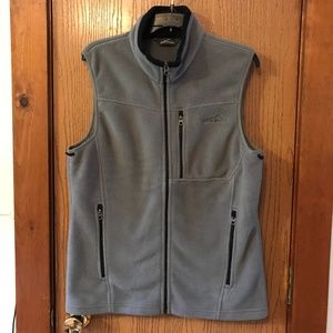 COPY - Eddie Bauer Fleece Vest Mens Small Gray